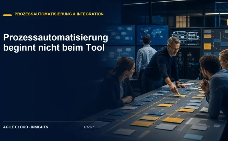 Titelmotiv zu Prozessautomatisierung beginnt nicht beim Tool
