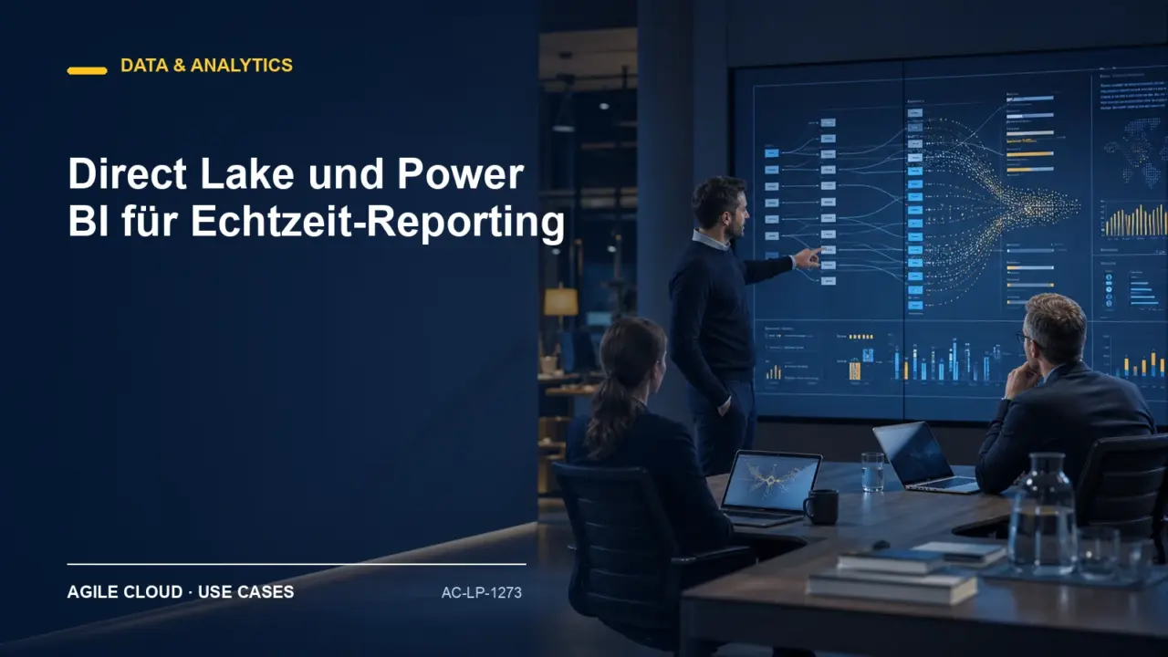 Prozessdarstellung zu Direct Lake und Power BI für Echtzeit-Reporting